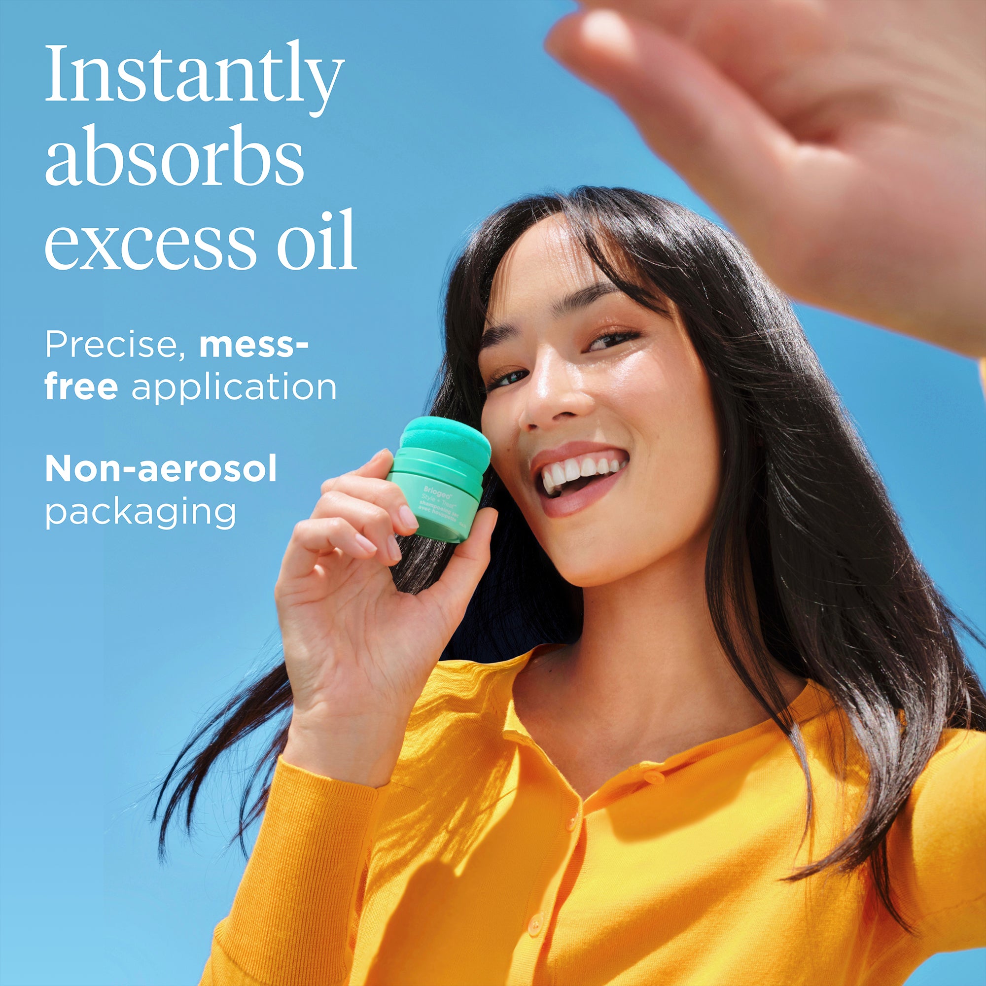 Style + Treat™ Dry Shampoo Puff-Translucent - Briogeo