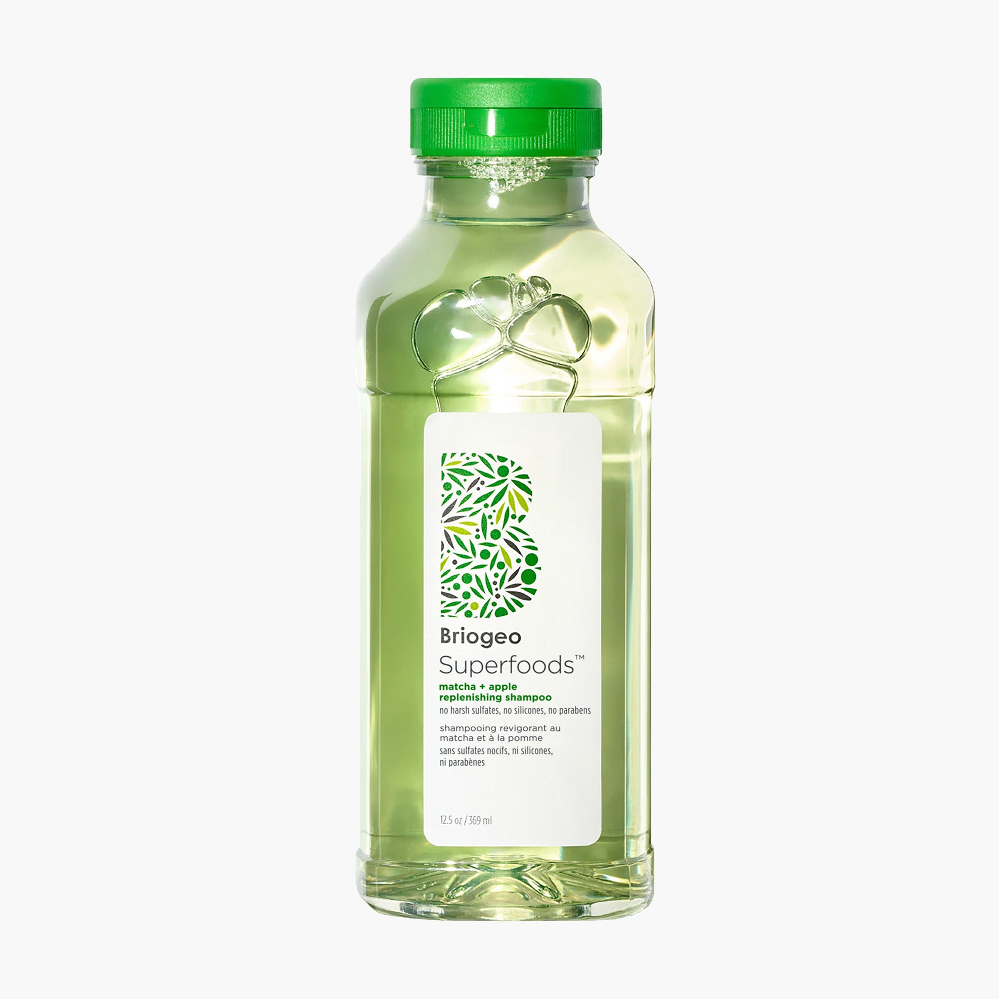 Superfoods Matcha + Apple Replenishing Superfood Shampoo - Briogeo